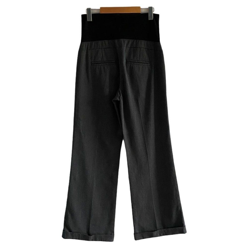 Thyme Maternity Wide Leg Cuffed Trouser US XS